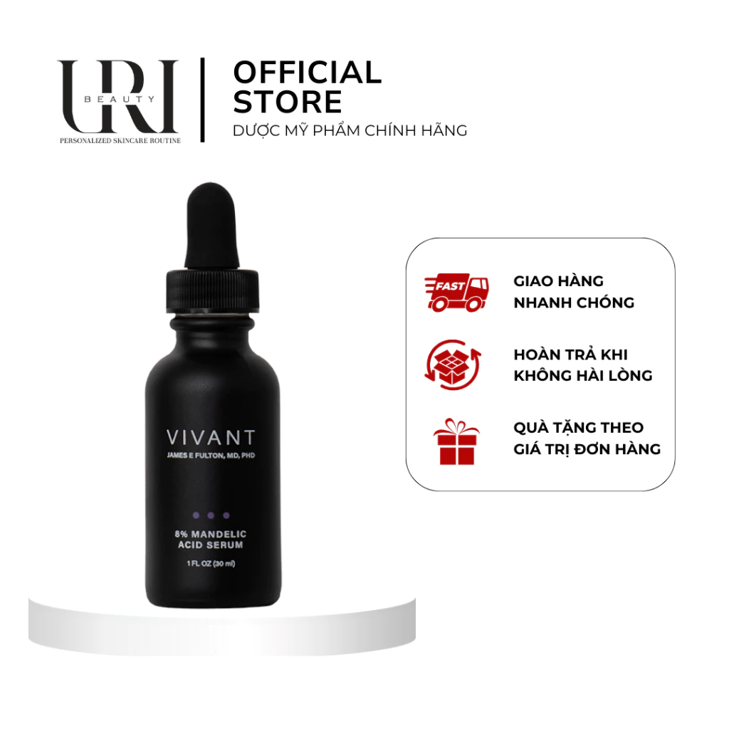 Tinh chất Vivant 8% Mandelic Acid 3in1 Serum 30ml