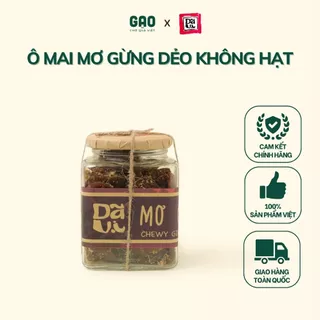 Ô mai mơ gừng dẻo không hạt - Dã Vị - Lọ 300g