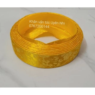 khăn đóng nam/ chú rể gấm rồng nhí đủ màu_khăn xếp cụ ông_Hàng đặt 7 ngày có hàng_khăn vấn tóc Uyên Nhi