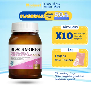 Vitamin bầu Blackmores Pregnancy And Breast Feeding Gold của Úc, bổ sung vitamin tổng hợp cho bà bầu hộp 180 viên