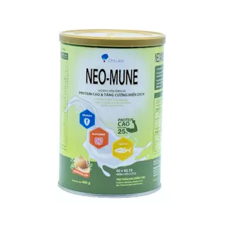 NEO-MUNE Dưa lưới 400g - Sữa dinh dưỡng y học protein cao & tăng cường miễn dịch