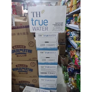 Thùng 24 chai nước lọc tinh khiết TH True Water 500ml