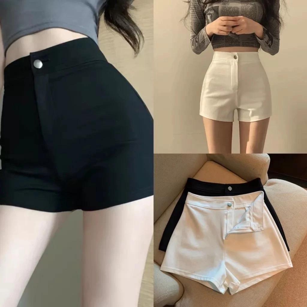 Quần short nữ cạp cao siêu xinh