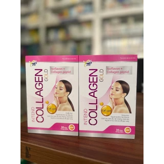 Viên Uống Trắng Da Collagen Intend. Viên Uống Đẹp Da Tăng Cường Nội Tiết Tố Intend hộp 30 viên.