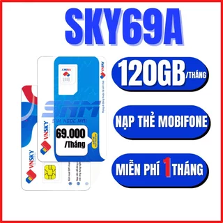 [ FULL DATA INTERNET ] Sim 4G Mobifone Giá Rẻ Miễn Phí G Vào Mạng + Phút Gọi - Chỉ 69k /Tháng SKY69A A69 A79 MDT255