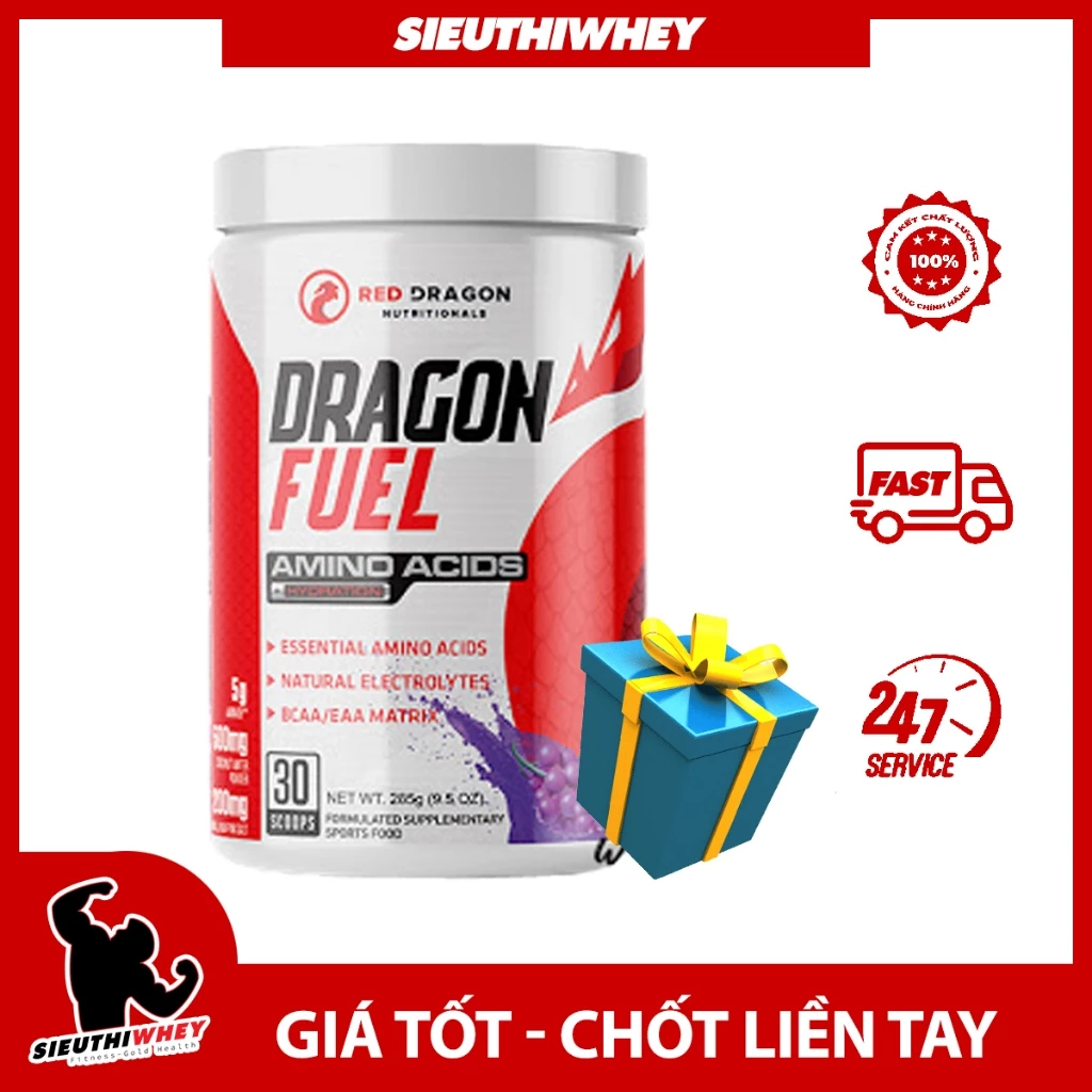 EAA Dragon Hỗ Trợ Tăng Sức Bền, Phục Hồi Cơ Trong Lúc Tập