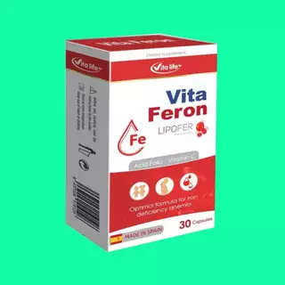 Sắt Vita Feron nhập khẩu Châu Âu - Sắt hữu cơ  trẻ từ 6 tuổi, phụ nữ mang thai và đang cho con bú