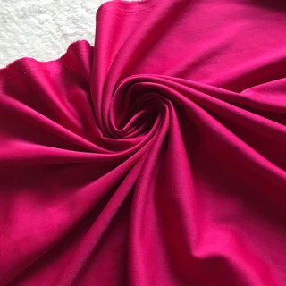 Vải Lụa Mặt Nhung Hồng Sen Khổ 1m4 - Chất Mỏng Vừa, Rũ Mềm, Đàn Hồi - May Bộ Áo Dài, Váy Đầm, Áo Kiểu