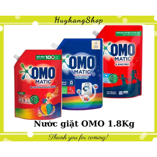 Nước giặt OMO Matic cửa trước, cửa trên 1.8Kg / 2kg | Huyhangshop