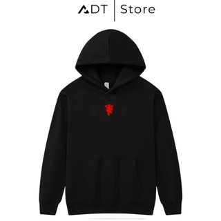 Áo Hoodie x Adt.Store - Áo hoodie Quỷ Đỏ Red Devil Manchester United form rộng vải nỉ bông