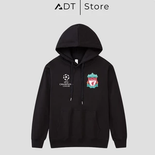 Áo Hoodie x Adt.Store - Áo hoodie Liverpool vải nỉ bông form rộng - Áo khoác nỉ có mũ