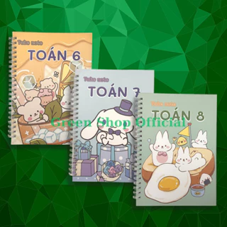 Sổ tay Toán 6, 7, 8 phiên bản mới