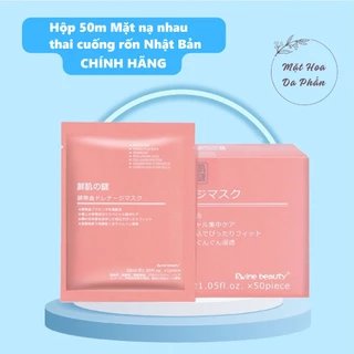 Mặt Nạ Nhau Thai Cừu Cuống Rốn Tế Bào Gốc Nhật Bản , Mặt Nạ Trắng Da Cấp Ẩm Rwine Beauty