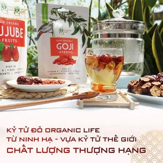 Táo đỏ, kỷ tử Organic Life