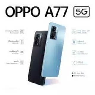 điện thoại giá rẻ Oppo A77 5G Chính Hãng 2sim ram 8G/256G, Màn 6.56inch, Cày game nặng siêu mượt - MMO 01