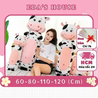 (HCM-Hỏa tốc 2h) Gối ôm gấu bông bò sữa cho bé EDA'S HOUSE