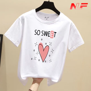 Áo Thun Nữ Tay Ngắn Form Rộng So Sweet AT-093 - Trending Xu Hướng - NLF Unisex Fashion