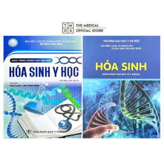 Sách - Combo 2 Cuốn Hoá Sinh Y Học và Hoá Sinh ĐH Y Hà nội Tmos