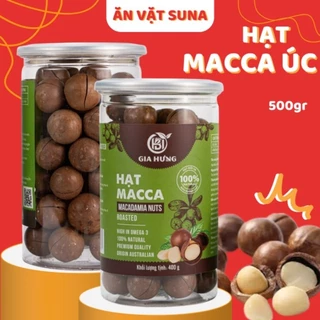 Hạt Macca Úc Gia Hưng Hủ Pet 250g-500g