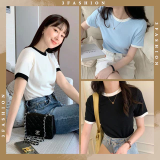 Áo thun nữ baby tee nữ có big size vải thun bền đẹp mềm mại thoáng mát 3Fashion - A05