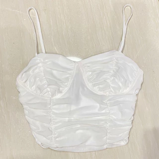 (SALE) Áo croptop hai dây trendy dư xịn F21