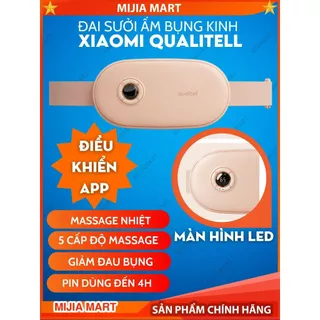 Đai sưởi ấm giảm đau bụng kinh Xiaomi Qualitell. Đai massage nhiệt thông minh