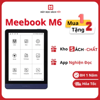 Máy đọc sách Meebook M6, Mới Nguyên Seal ( Tặng kho Sách Chất, tặng app Nghiện Đọc)
