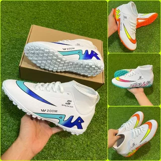 [Tặng tất + Túi kéo] Giày bóng đá nam cổ cao Airmax_77A_Đã may đế, Phiếu bảo hành 1 tháng, đủ size 37-44