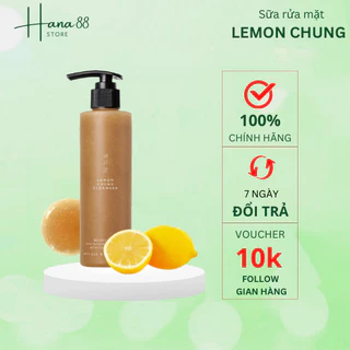 [Hàng CTY] [Tặng quà] Sữa rửa mặt chanh đường đen, Lemon Chung Cleanser 200ml