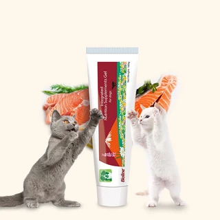 Gel tiêu búi lông hỗ trợ tiêu hoá cho mèo Bioline Hairball solution 100g - Laikapetshop