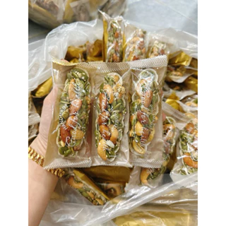 135K Bịch 500g bánh thuyền mix hạt dinh dưỡng loại 1