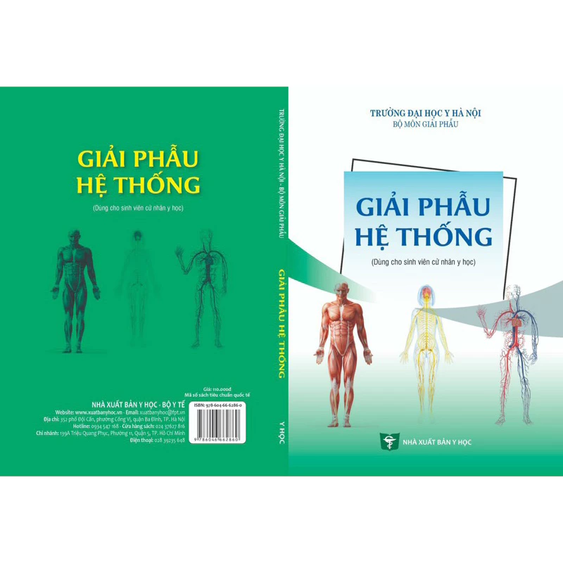 Sách - Giải phẫu hệ thống ( dùng cho sinh viên cử nhân y học)