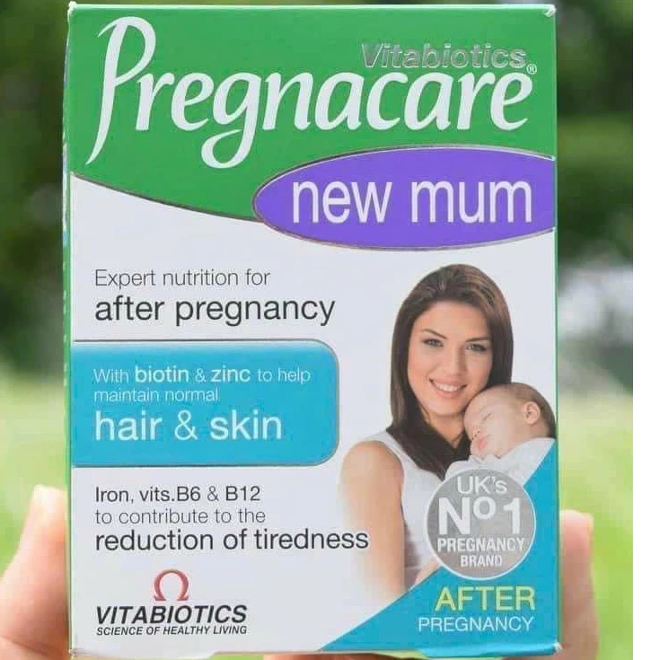 Viên uống Pregnacare New Mum 56 viên hàng Anh dành cho mẹ sau sinh