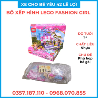 [Xếp hình 6+] [80+ Chi Tiết] Bộ xếp hình LEGO Cửa Hàng Mini - Fashion Girl - Cho trẻ em 6 tuổi trở lên