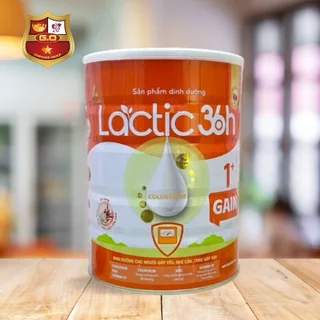 Sữa bôt Lactic 36h Gain - Dinh dưỡng cho người gầy yếu, kém hấp thu, cần tăng cân - 900g