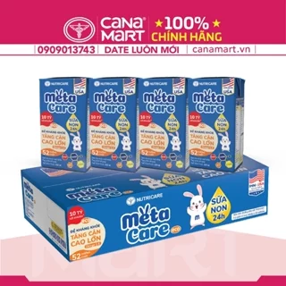 Thùng Sữa nước pha sẵn Nutricare Metacare ECO cho bé đề kháng khỏe, tăng cân cao lớn (110ml)