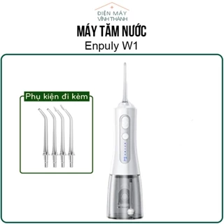 Máy tăm nước cầm tay Xiaomi W1 Làm Sạch Răng Miệng Tăm Nước Cầm Tay Nhỏ Gọn Du Lịch Kèm Nhiều Vòi Thay Thế