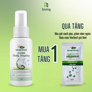 Xịt muỗi Thảo mộc Vietleaf An Nhiên Baby Sleeping 50ml ILIVING-VIEXM50