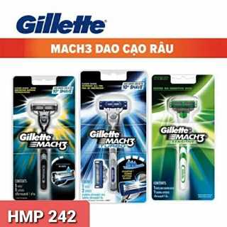 Bộ bàn cạo GILLETTE Mach3/Mach3+