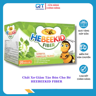 Chất Xơ Hòa Tan Cho Bé Hebeekid Fiber - Giảm Táo Bón Tăng Cường Hấp Thu Dinh Dưỡng Cho Trẻ , Giúp Nhuận Tràng (Hộp 20g)