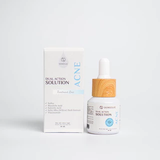 Serum Chấm Mụn Skinsolve Dual Action xẹp nhanh chóng không để lại thâm sẹo