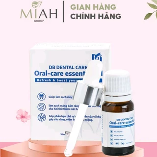 Tinh dầu thơm miệng sáng màu răng DB Dental Care 10ml, vệ sinh răng miệng cho hơi thở thơm mát