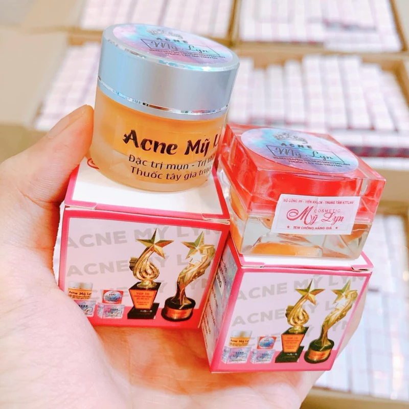 KEM CHẤM MỤN ACNE MỸ LYN MỜ THÂM ( KÈM TÚI VÀ GIẤY )