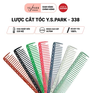 Lược cắt tóc chịu nhiệt YS-338 cho tóc tỉa tự nhiên - Hàng chính hãng YS PARK Professional Nhật Bản