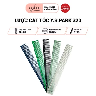 Lược cắt chia tép tóc nữ YS PARK YS-320 chất liệu nhựa cao cấp ultem chịu nhiệt - hàng chính hãng made in Japan