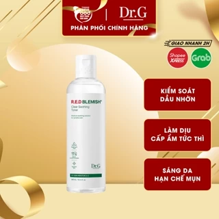 Nước Hoa Hồng Dưỡng Ẩm Làm Dịu Da Mẩn Đỏ Dr.G R.E.D Blemish Clear Soothing Toner 300ml