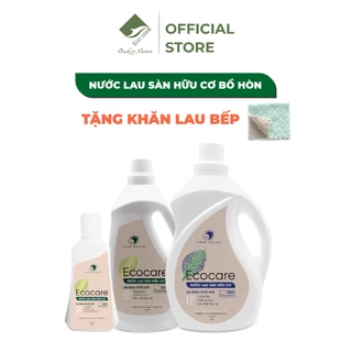 Nước Lau Sàn Hữu Cơ ECOCARE 100ml-1L-2L Bồ Hòn Kết Hợp Tinh Dầu Sả Chanh/Quế, Đuổi Muỗi, Kiến, Côn Trùng, An Toàn Cho Bé