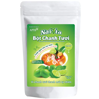 Bột cốt chanh tươi Naita 80gr & 350gr