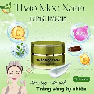 Kem face thảo mộc xanh