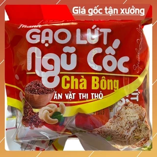 [Tuyển sỉ] Thanh Gạo Lứt Ngũ Cốc Mix Vị (Rong biển, Chà bông) - 1 túi 10 thanh